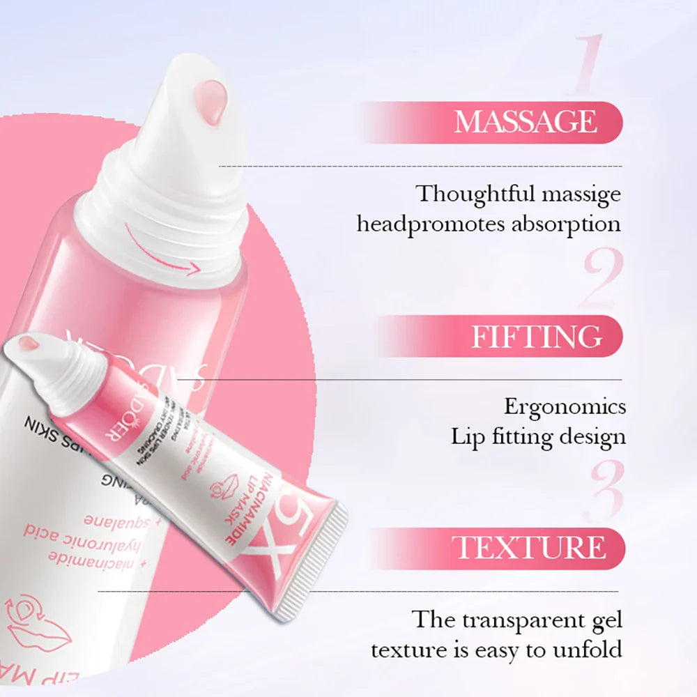 5X Niacinamide Plumping Lip Mask – Overnight Hydration 10g