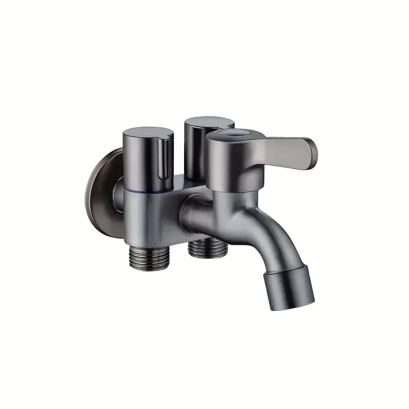 3-Way Stainless Steel Angle Valve | Bathroom & Toilet Fitting
