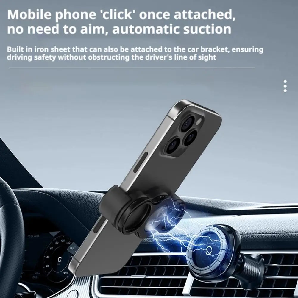 Rotating Back Clip Phone Stand | Folding Telescopic Holder