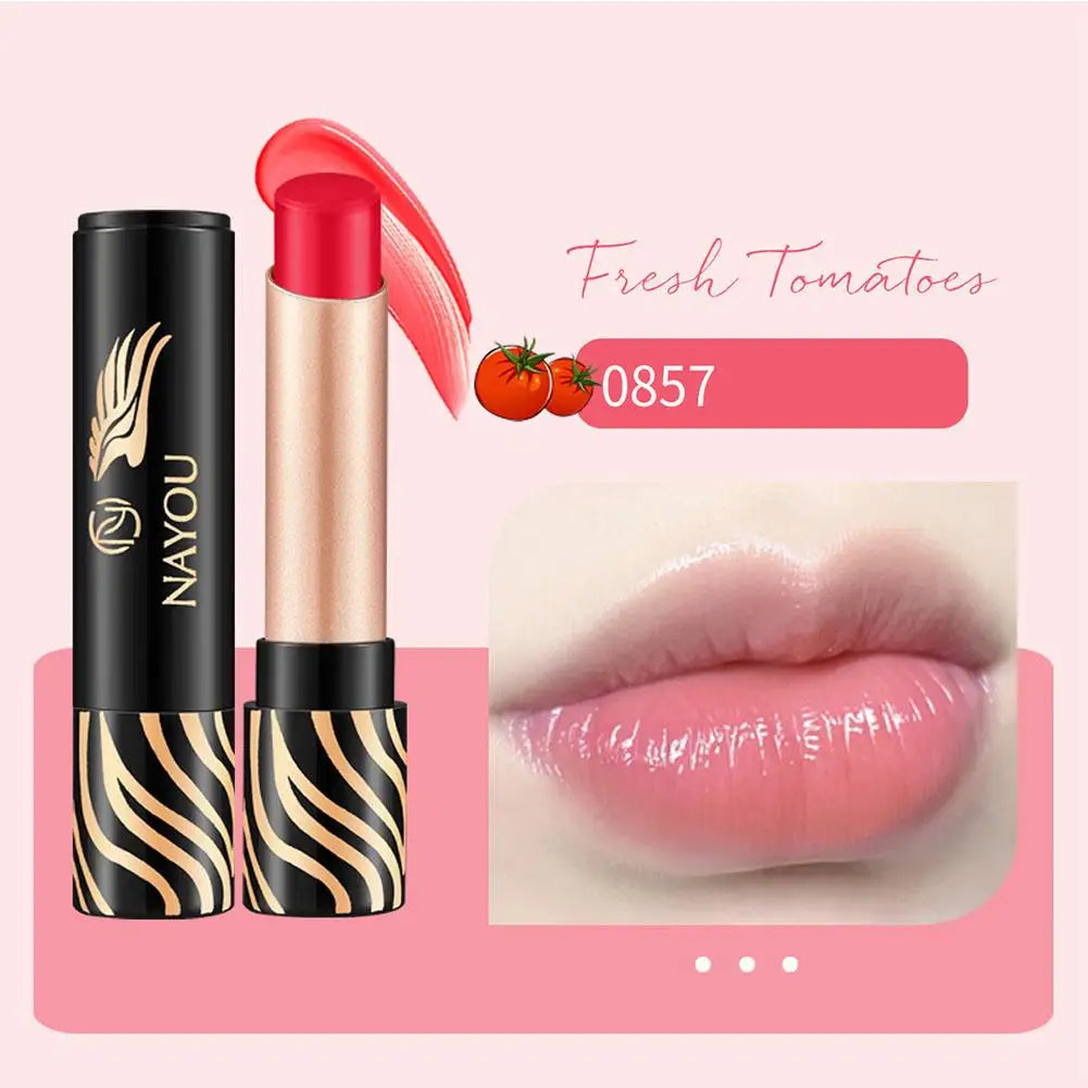 NAYOU Carotenoid Color-Changing Moisturizing Lipstick