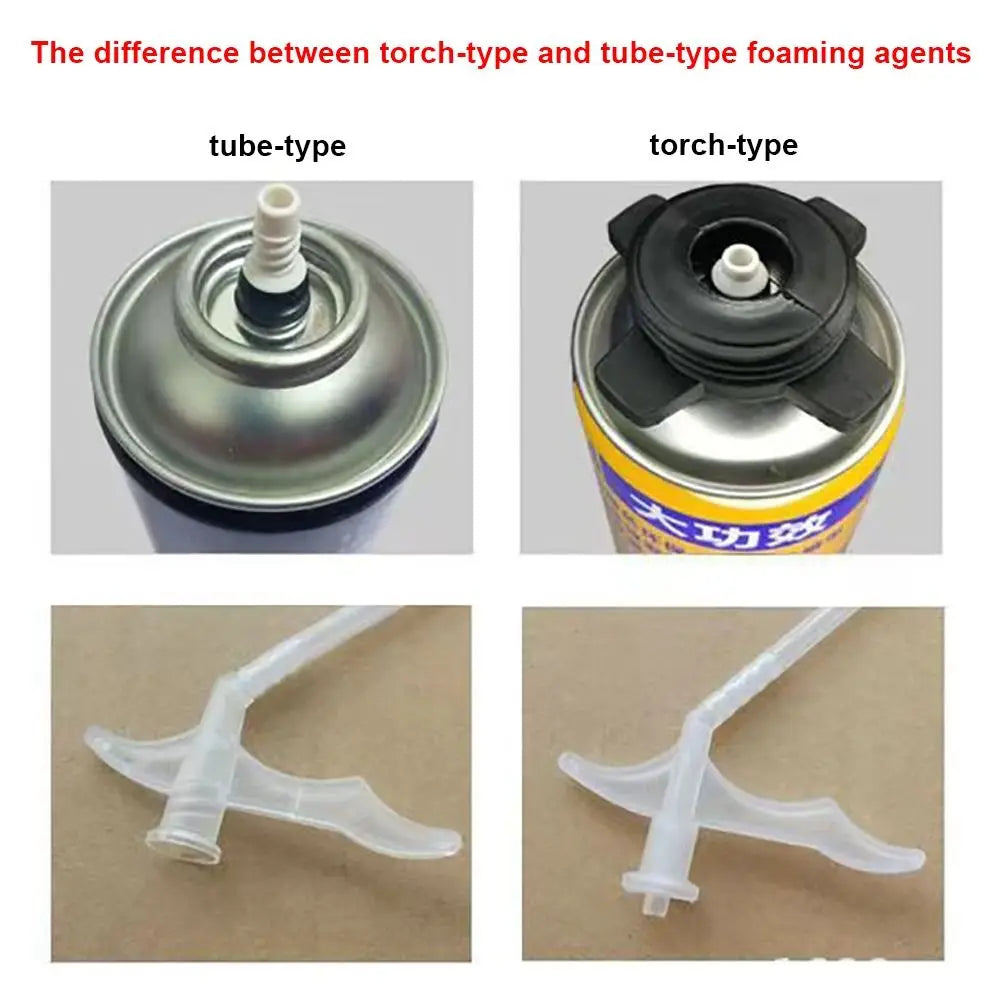 15-Pack Spray Foam Nozzles – Polyurethane Gap Filler Tubes