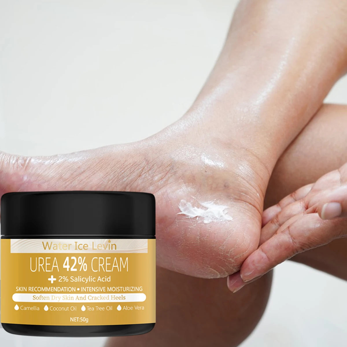 42% Urea Foot Cream – Salicylic Acid, Coconut & Tea Tree Oil