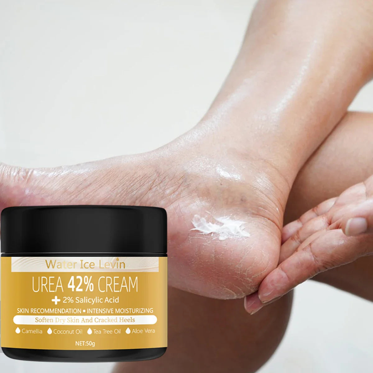 42% Urea Foot Cream – Salicylic Acid, Coconut & Tea Tree Oil