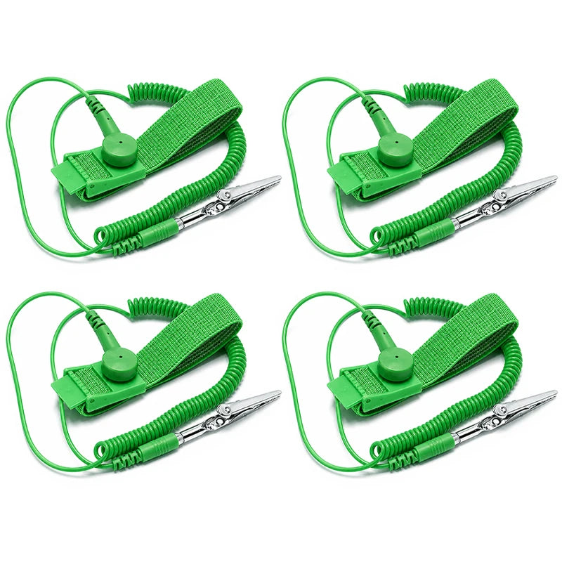 Anti-Static ESD Wrist Strap Grounding Band with Alligator Clip