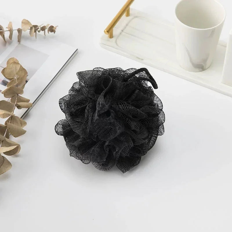 Exfoliating Mesh Bath Sponge Puff Body Scrubber | Shower Ball