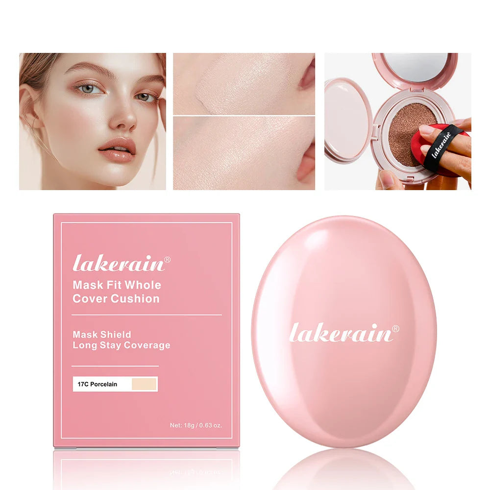 Lakerain Super Fit Cushion Foundation – Full Coverage CC Cream