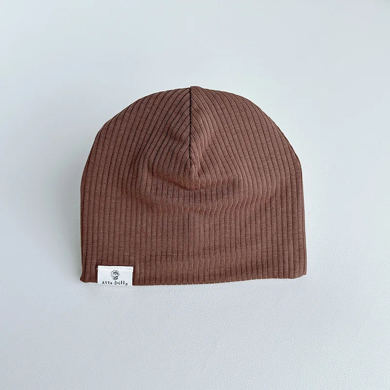 Kids Beanie Hat | Soft Cotton Spring Autumn Boys Girls Ages 1–8