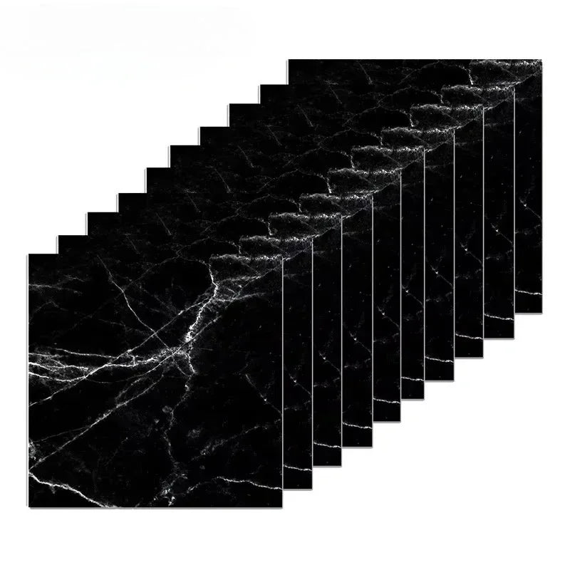 Marble 3D Peel & Stick Tile Stickers – Waterproof 30×30cm