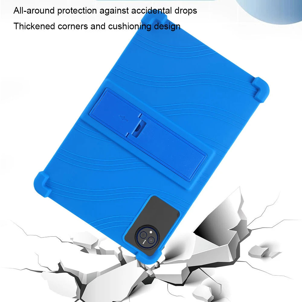 For HEADWOLF WPad7 Tablet Model Case Shockproof Cover 10.95 Inch Soft All-Inclusive Drop-Proof Protective Case Peaceful Pleasures Health and Wellness