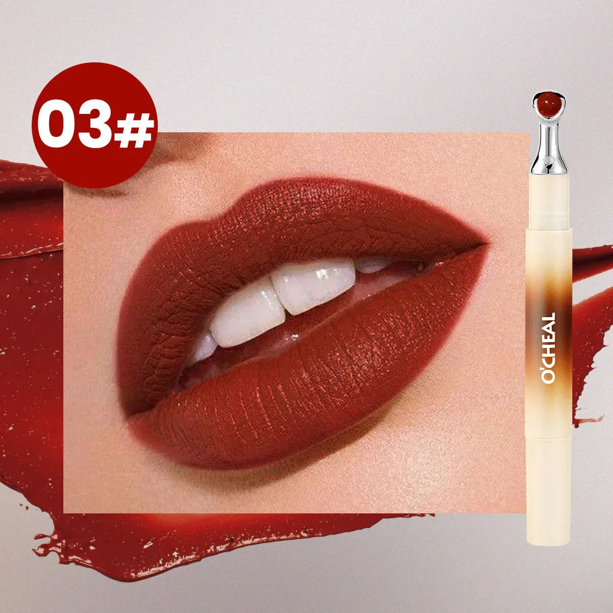 OCHEAL Matte Liquid Lip Cream – Waterproof Velvet Lipstick