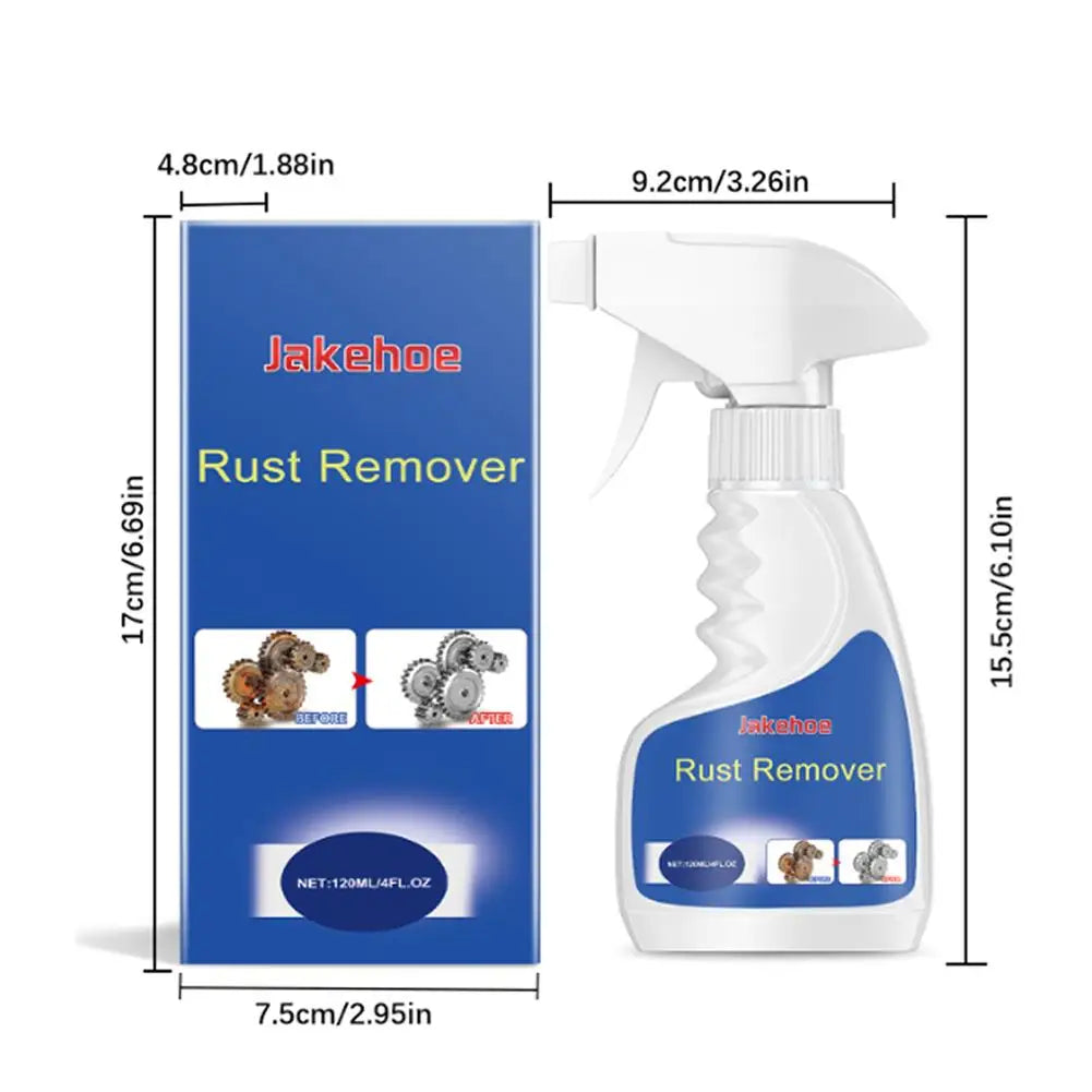 High Efficiency Rust Removal Spray for Metal - 120ml Peaceful Pleasures Health and Wellness
