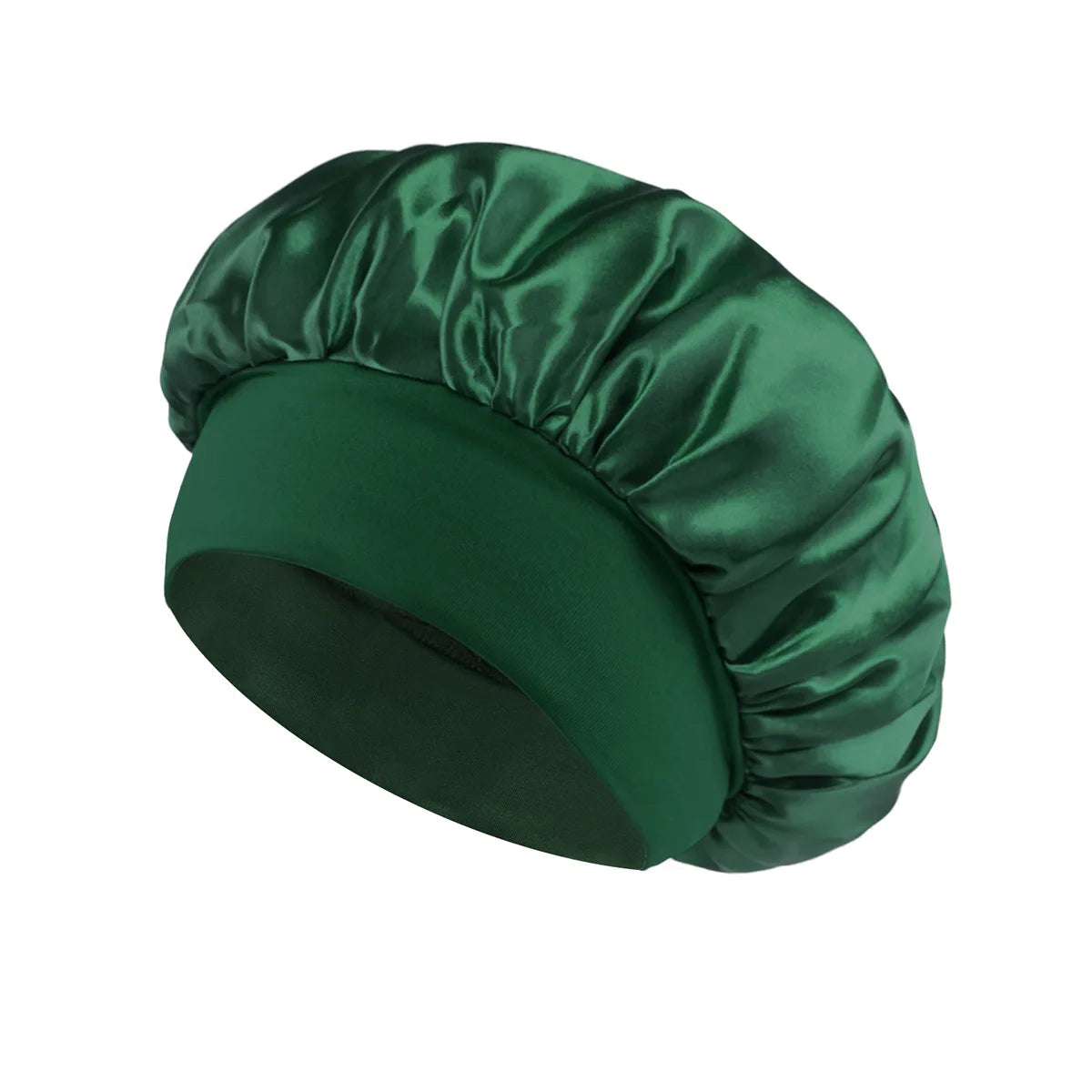 Satin Silk Sleep Bonnet | Large Hair Wrap for Long & Curly Hair