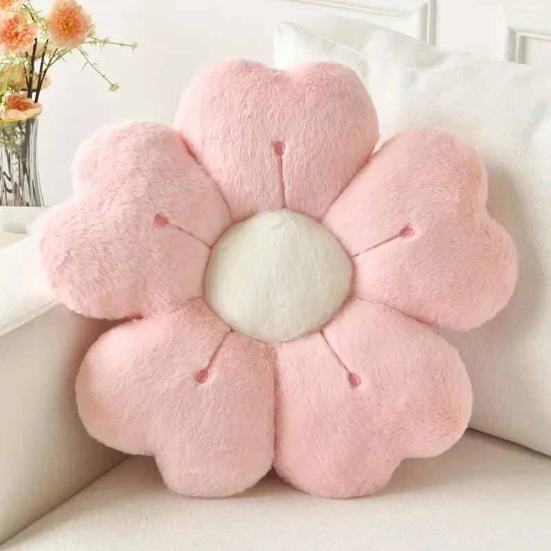 Sunflower Daisy Plush Pillow & Seat Cushion | Flower Gift