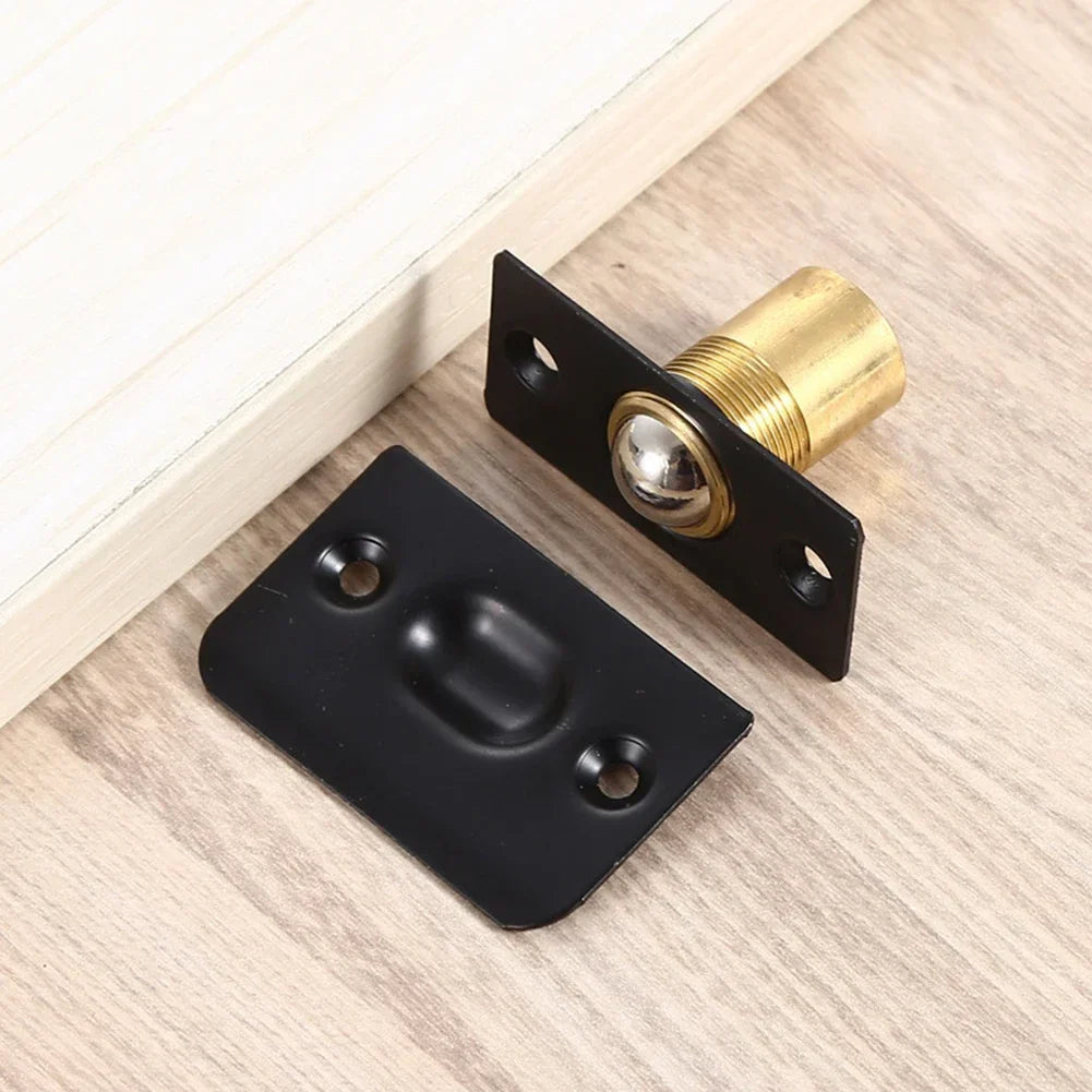 Spring Ball Catch Latch – Copper & Steel Cabinet Door Lock