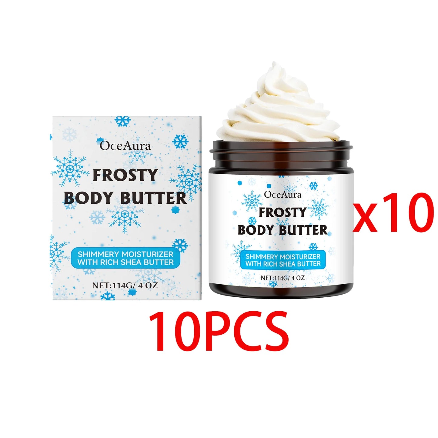 OceAura Shea Butter Neck & Body Cream | Deep Hydration 114g