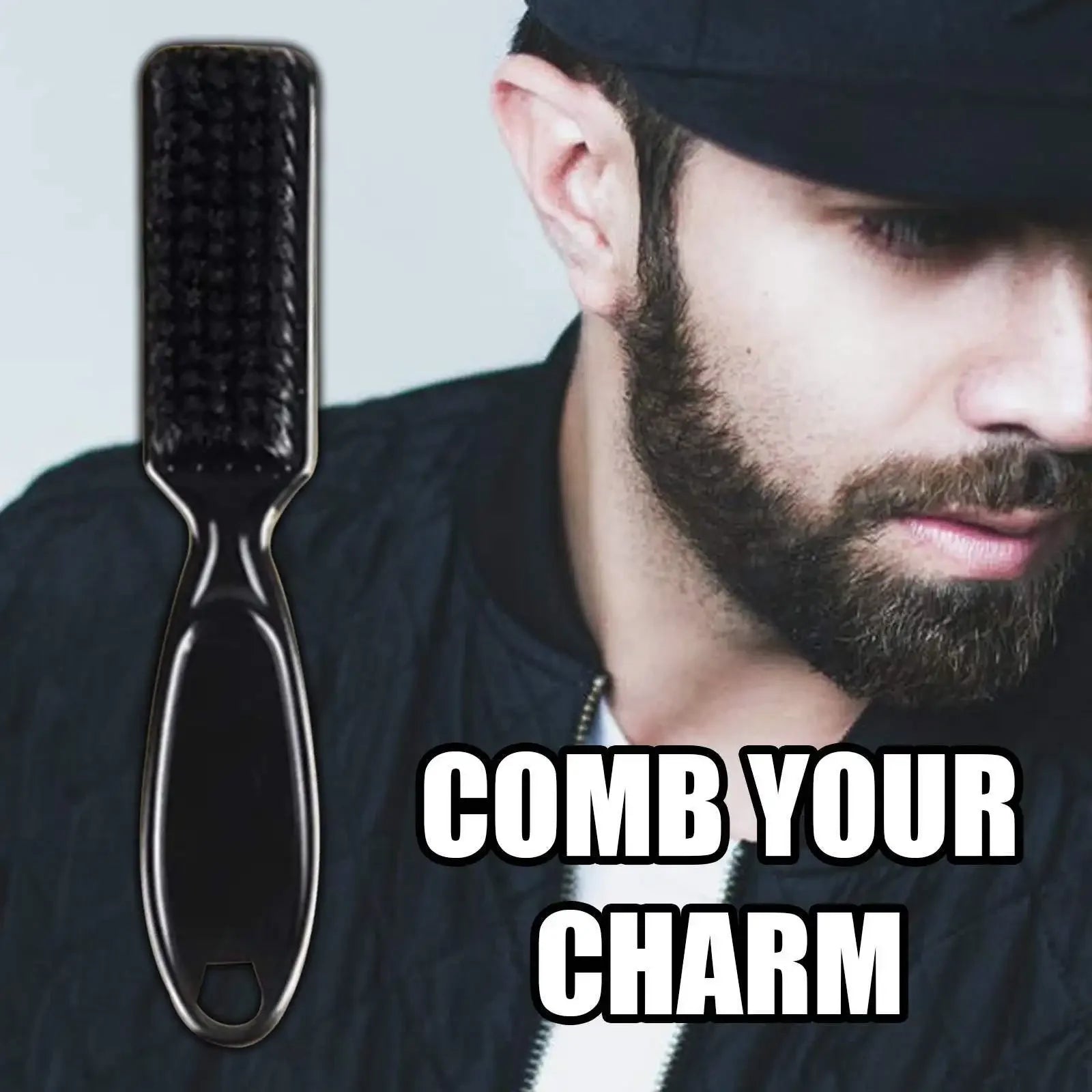 Boar Bristle Beard Brush & Comb Set for Men – Anti-Static Peaceful Pleasures Health and Wellness