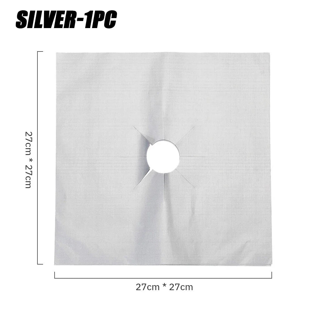 Non-Stick Gas Stove Liner Pads | Heat Resistant & Reusable 5/15 PCS