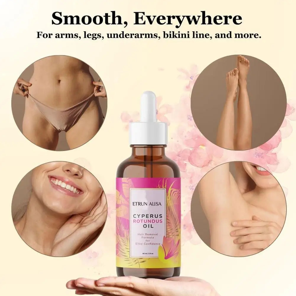 After Hair Removal Serum | Cyperus Oil Smooth Skin Care 60ml