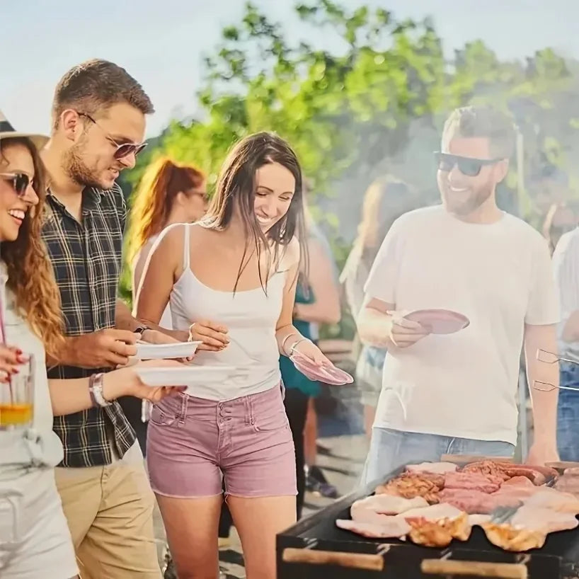 2-Pack Non-Stick Oven Liner & BBQ Grill Mat 60x40cm