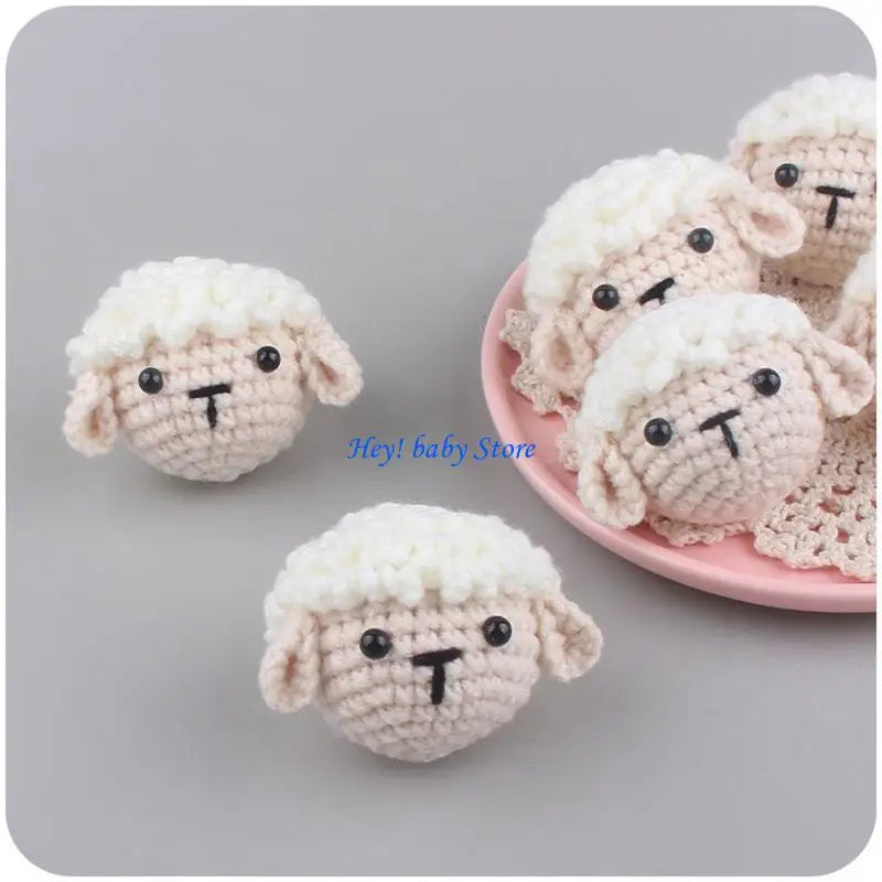 Handmade Crochet Animal Pacifier Chain Bead – DIY Baby Clip Baby Pacifier Accessory Peaceful Pleasures Health and Wellness
