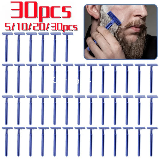 Disposable Twin-Blade Razors for Men & Women – 5 to 30 Pack Disposable Razors Peaceful Pleasures Health and Wellness