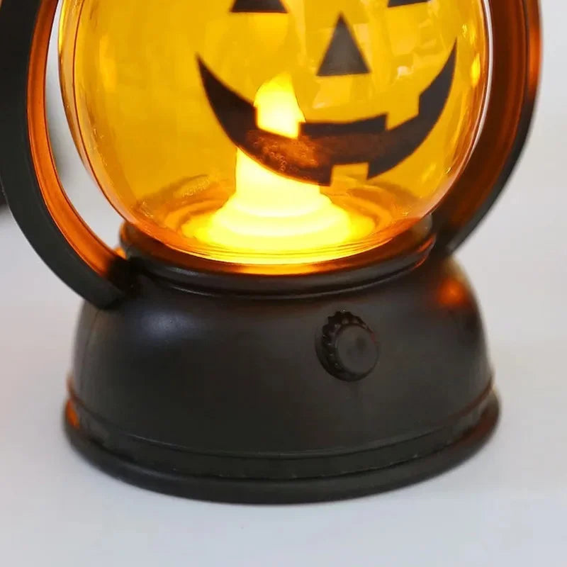 Halloween LED Pumpkin Ghost Skull Lamp – Party & Haunted House Decor