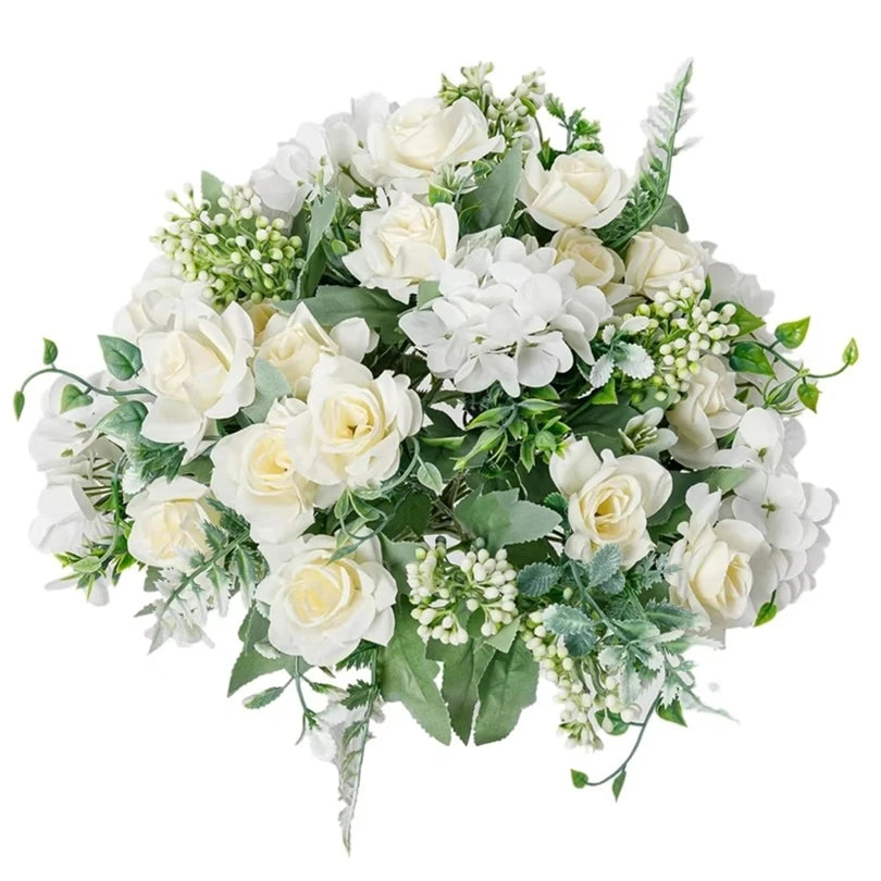 Silk Gardenia Artificial Flower Ball – Wedding & Home Décor