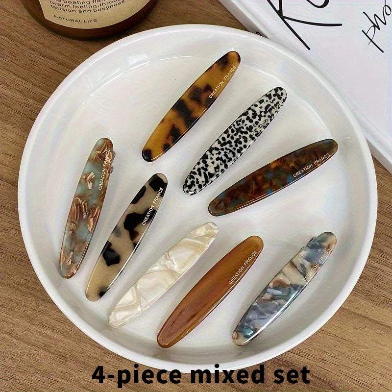5-Pack Elegant Multifunctional Women's Hair Clips Set Peaceful Pleasures Health and Wellness 5 Piece Mixed Pack