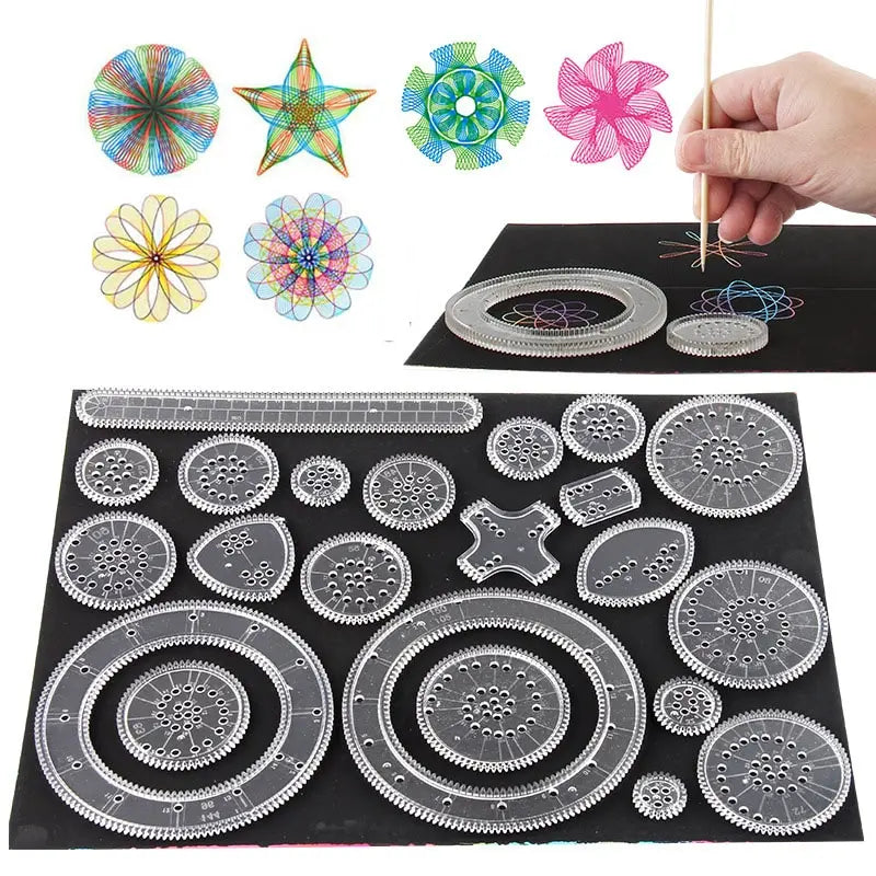 Art Rainbow Scratch Paper Creative Educational Drawing Toys Magic