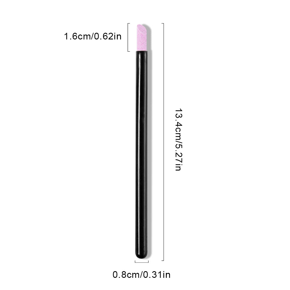 Quartz Stone Scrub Nail File Rods Cuticle Remover Dead Skin Remover Perfect Gift Lightweight Portable Handy Use Manicure Tools Peaceful Pleasures Health and Wellness