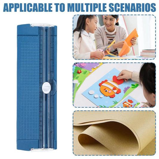 10.5" Heavy Duty Paper Trimmer Cutter with Side Ruler Paper Trimmer Cutter Peaceful Pleasures Health and Wellness
