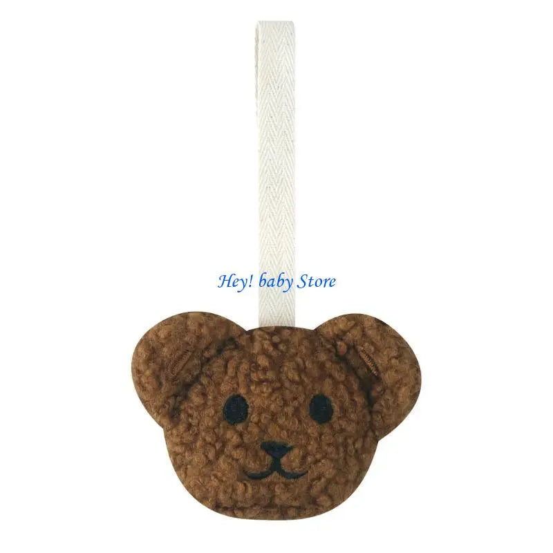 Baby Bear Pacifier Clip Chain Pendant Holder for Newborns