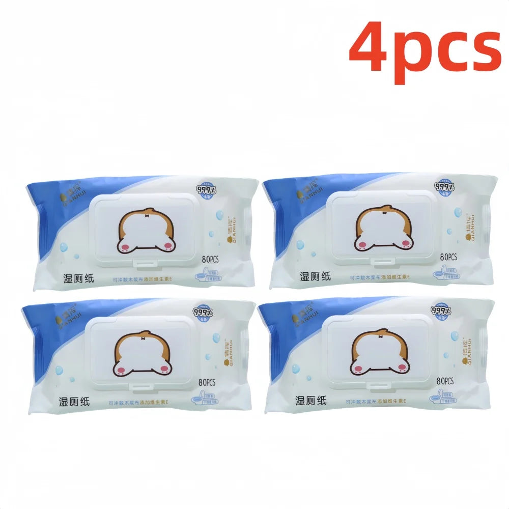 Antibacterial Wet Wipes 80 Pack | Intimate & Personal Hygiene