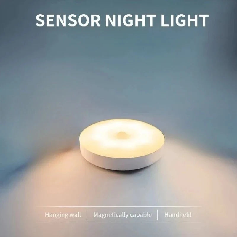 Motion Sensor Night Light – Warm or Cool White LED Auto Lamp