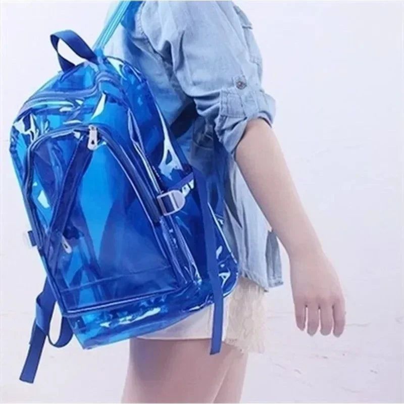 Fashionable Waterproof PVC Transparent Backpack Clear Plastic Mini