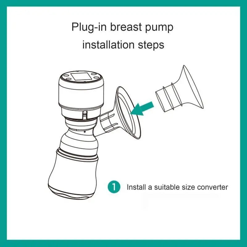 Silicone Breast Pump Flange Inserts 17 19 21 24mm – BPA Free