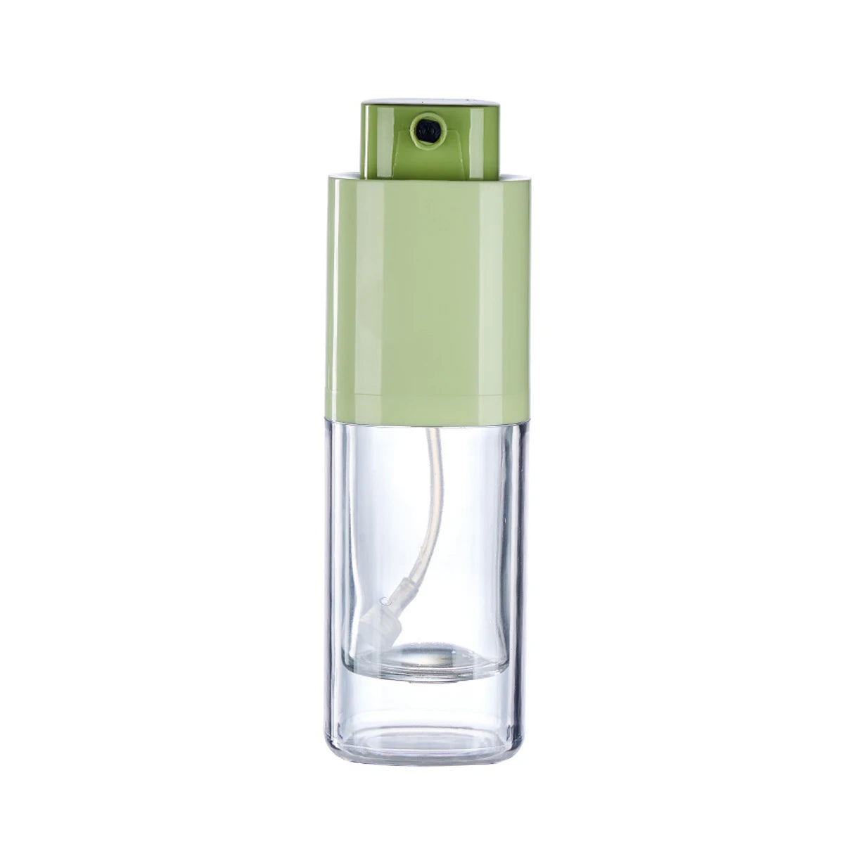 Retractable Oil Spray Bottle Kitchen BBQ Cooking Olive Oil Dispenser Camping Sealed Leak-proof Glass Atomizing Oil Spray Bottle Peaceful Pleasures Health and Wellness green