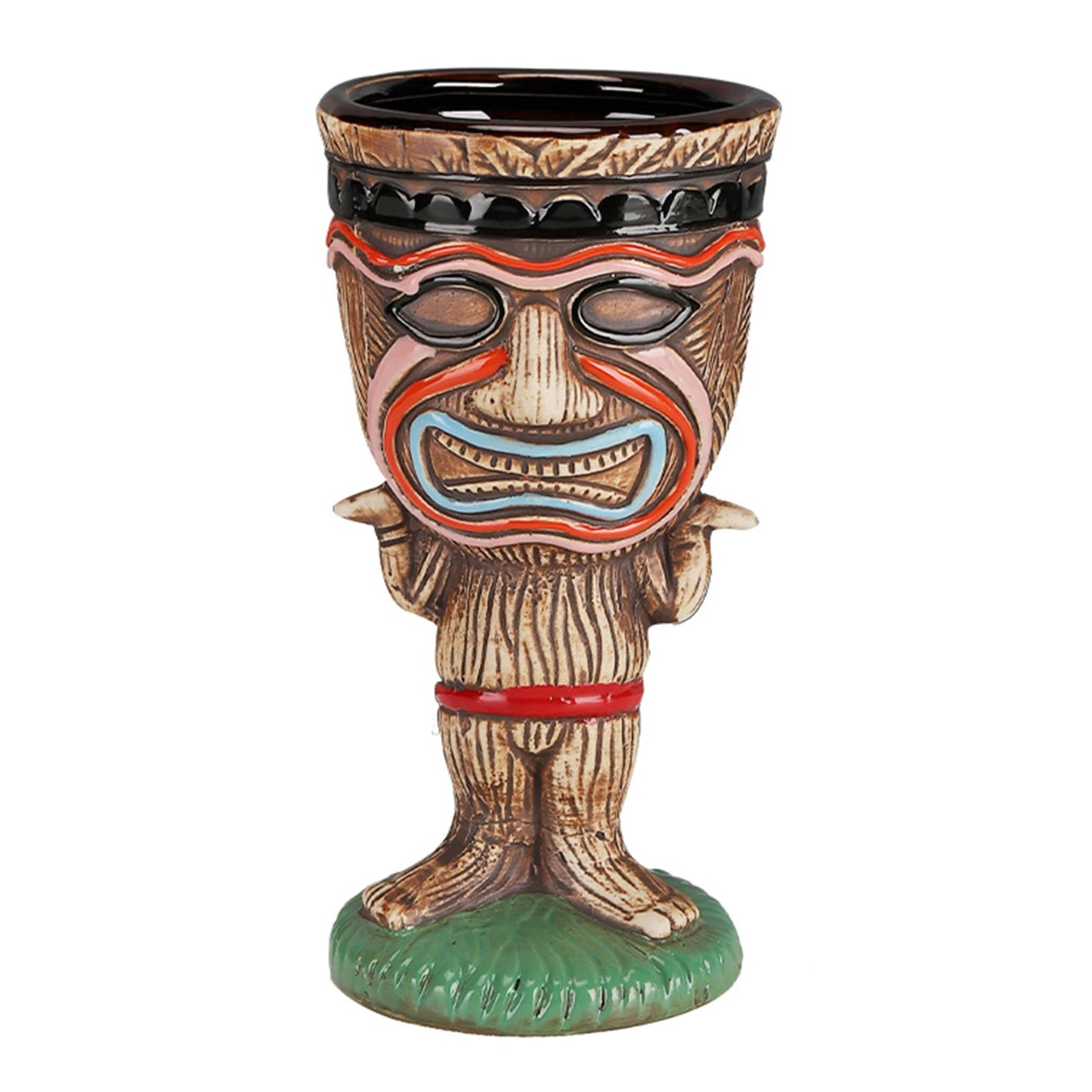 Hawaiian Tiki Ceramic Mug – Large Cocktail & Bar Drinkware