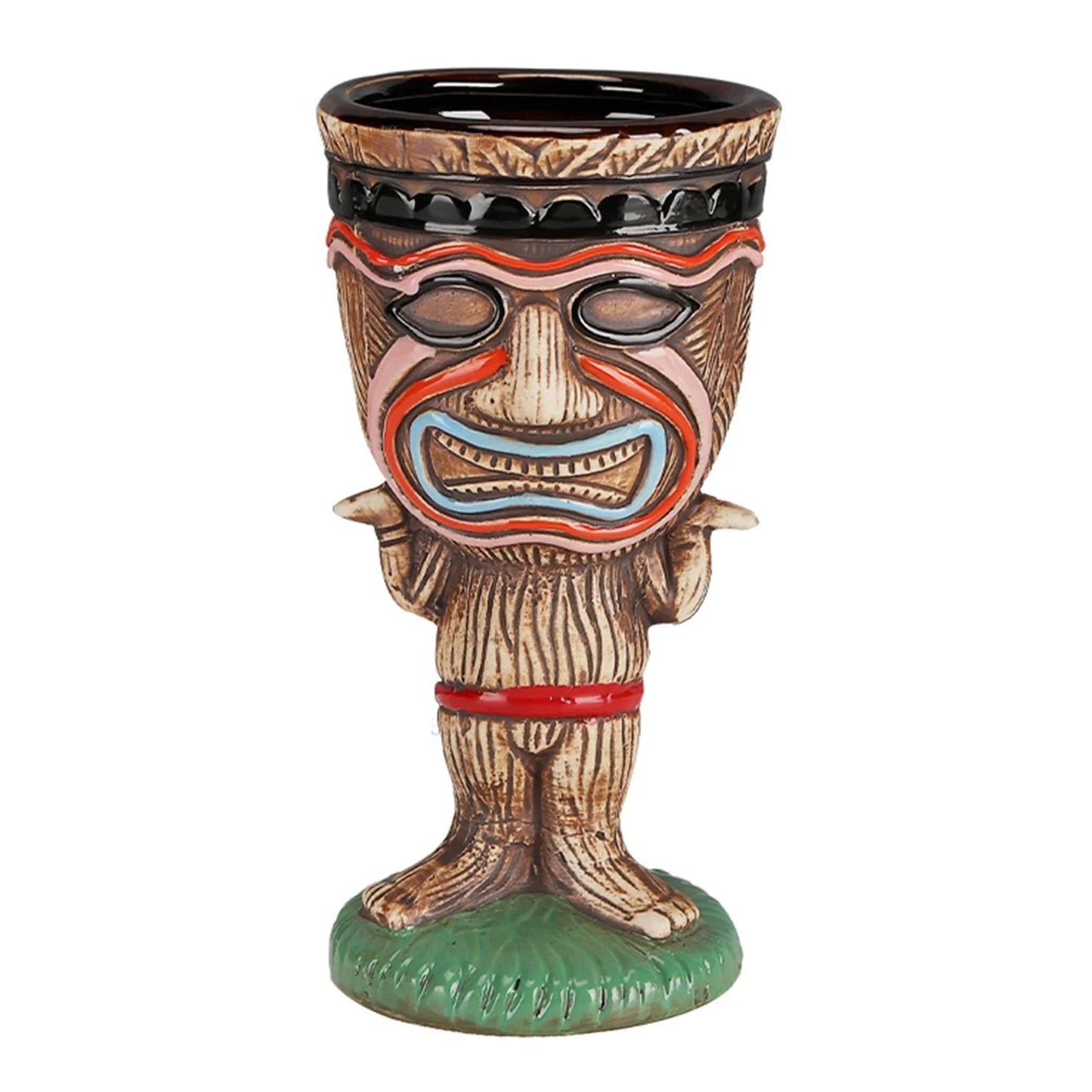 Hawaiian Tiki Ceramic Mug | Cocktail & Bar Drinkware