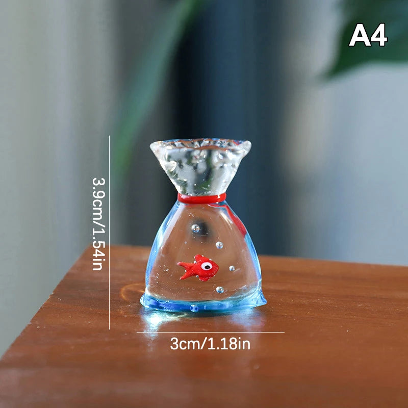 Handcrafted Glass Fish Figurine | Mini Pocket Fish Ornament
