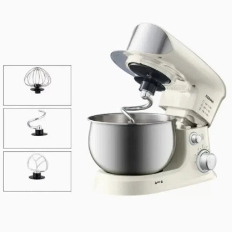 600W Stand Mixer 6-Speed – Dough, Cream & Egg Beater
