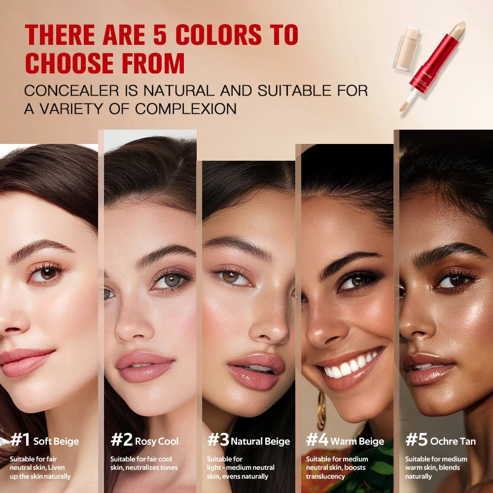 Glide & Hide Blurring Concealer | Full Coverage Waterproof