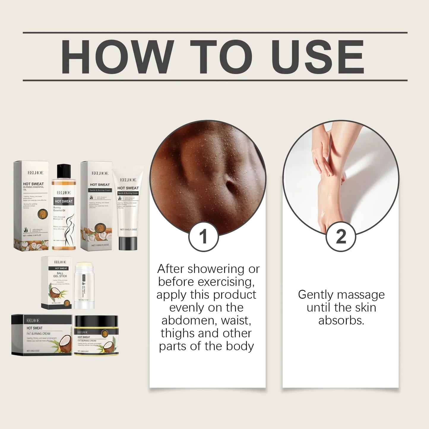 EELHOE Body Firming Cream – Tone, Tighten & Moisturize