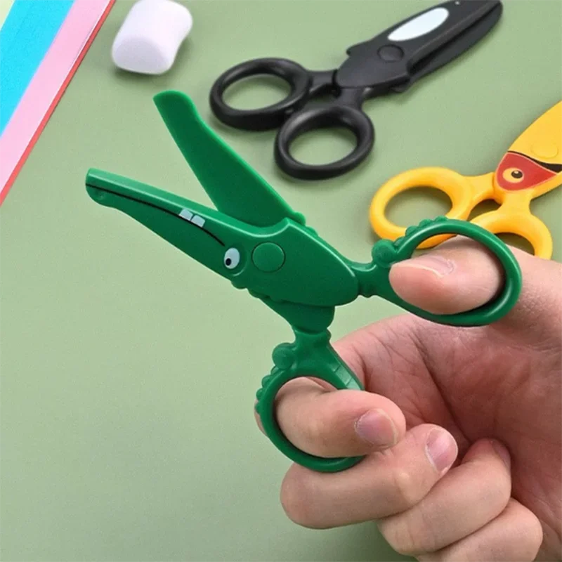 Kids Safety Scissors – Handmade Preschool Art & Craft Scissors