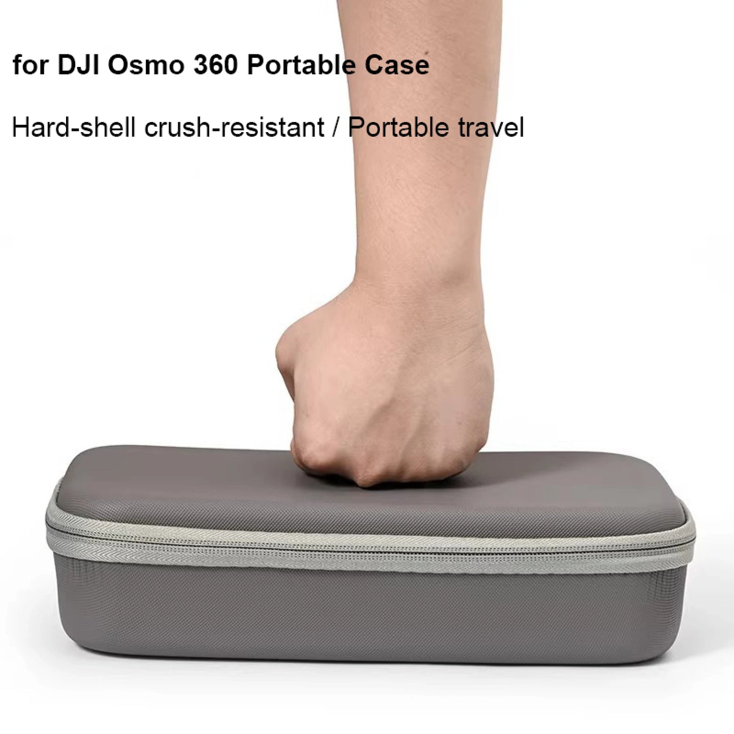 High-Quality PU Handheld Handle Design For DJI OSMO 360 Storage Bag For DJI OSMO 360 Panoramic Camera Portable PU Storage Bag Peaceful Pleasures Health and Wellness