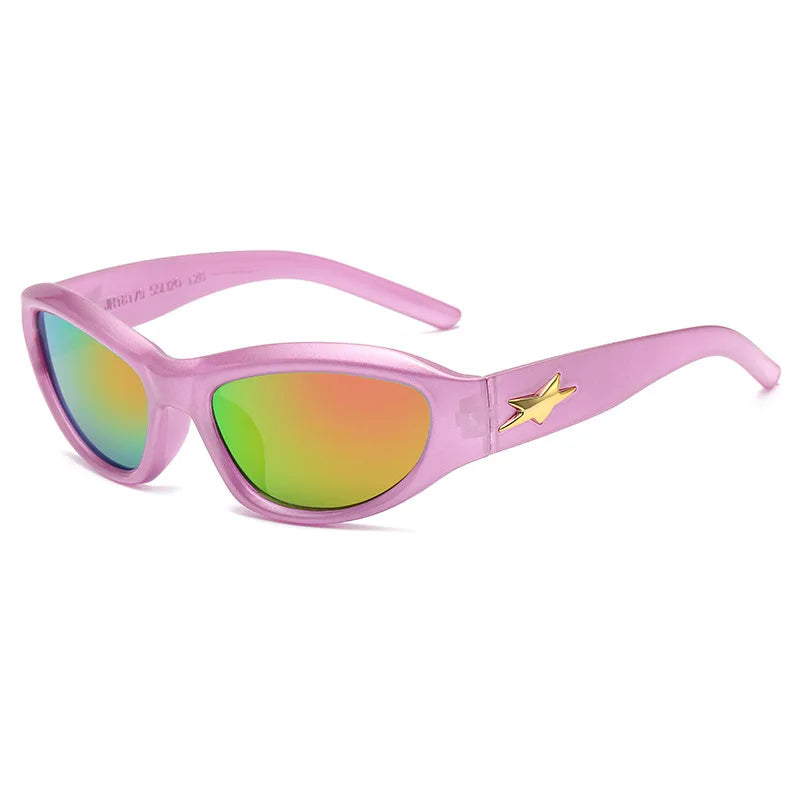 Cat Eye Steampunk Sunglasses UV400 | Vintage Unisex Eyewear