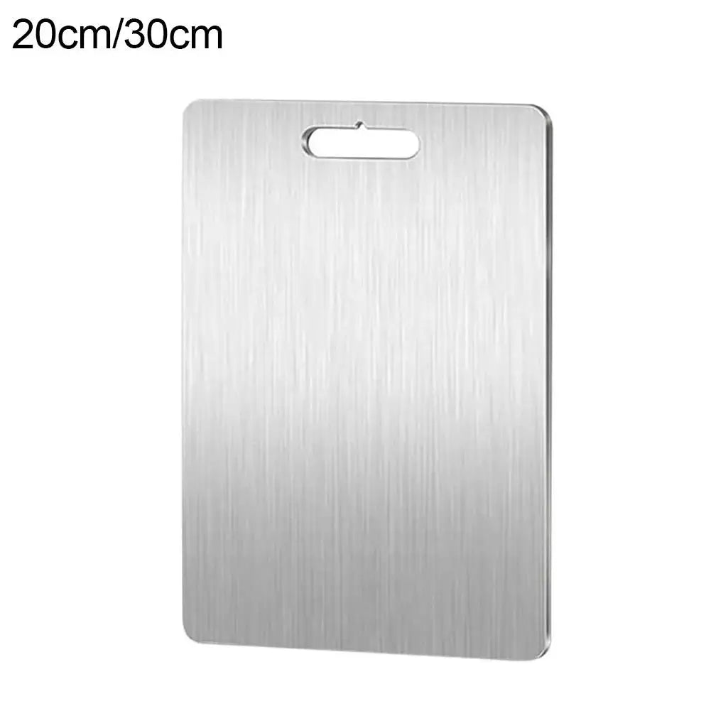 304 Stainless Steel Cutting Board – Mildew-Proof Kitchen Board
