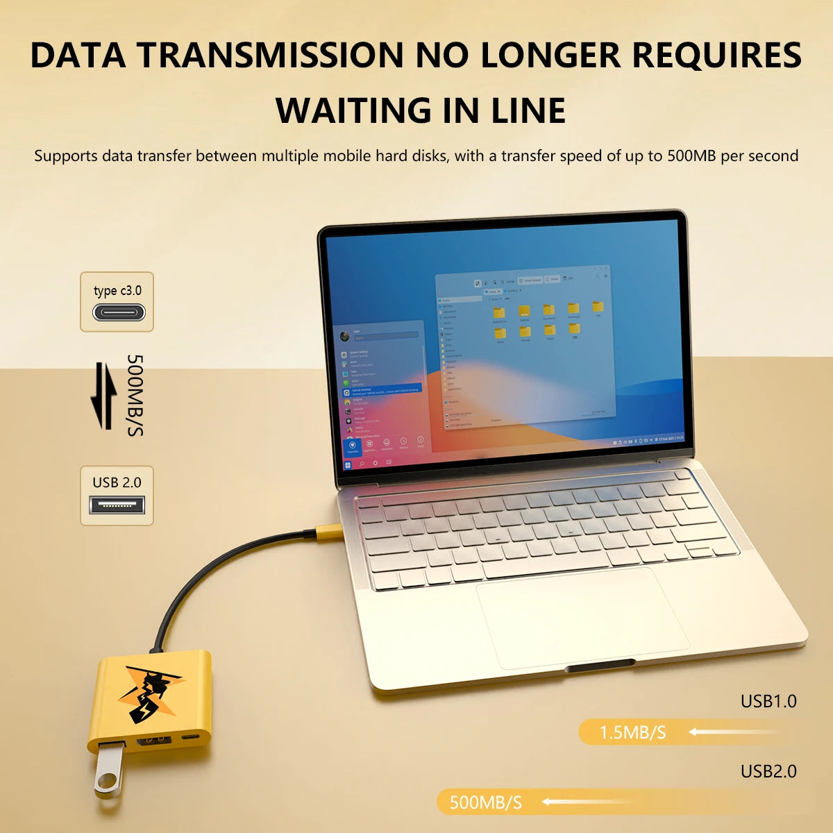 USB-C to DisplayPort Adapter 4K@144Hz | PD 100W Hub – NADODO