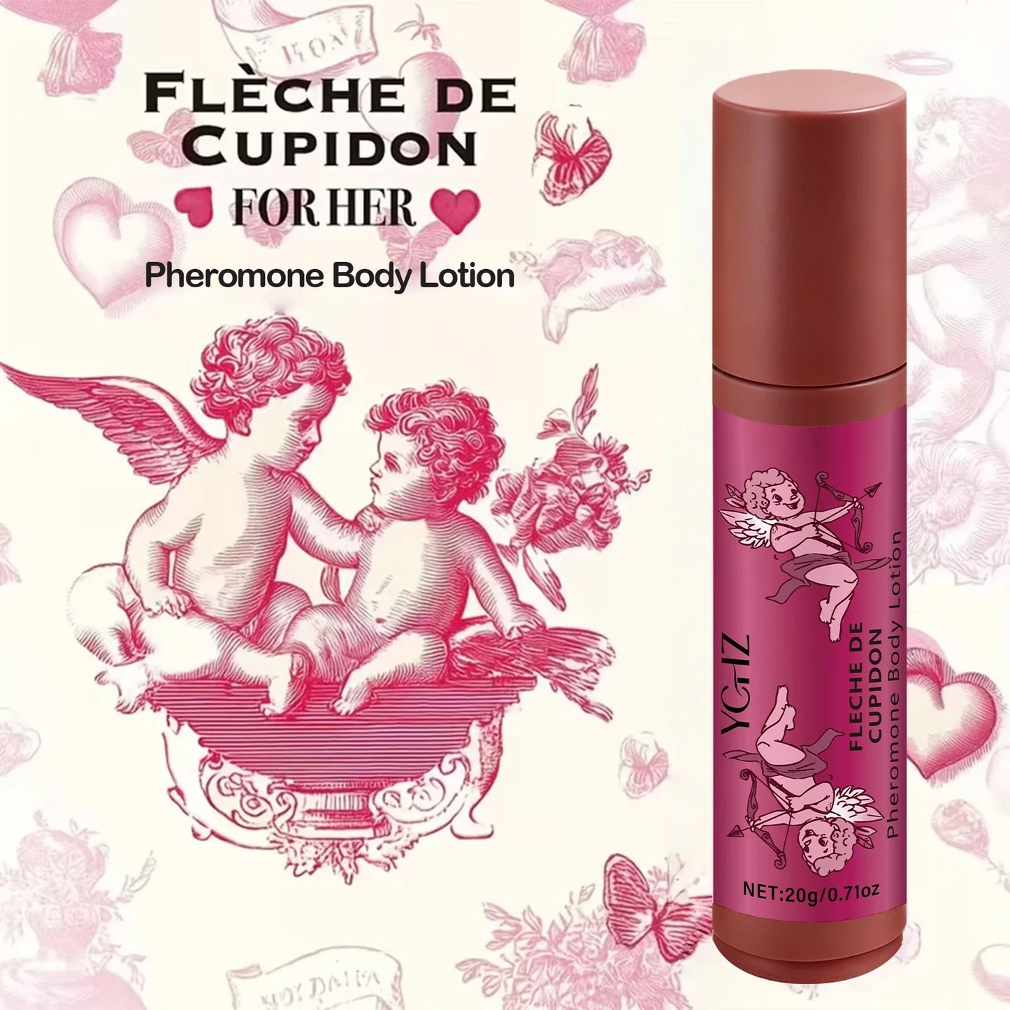 YCHZ Rose Deodorant Balm – 72Hr Odor Control & Moisturizing