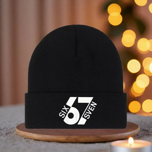 Creative Pattern Knit Beanie Hat | Cozy Unisex Winter Hat Knit Beanie Hat Peaceful Pleasures Health and Wellness